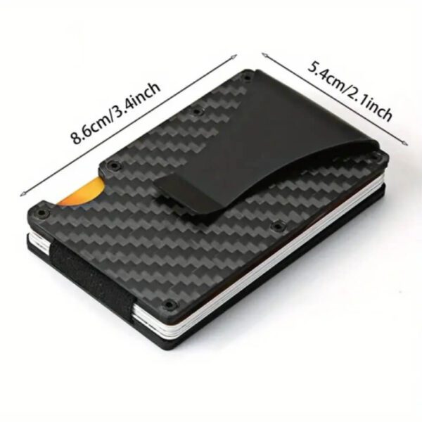 4 színben minimalista RFID pénztárca - Image 3
