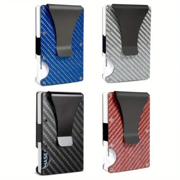 4 színben minimalista RFID pénztárca